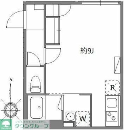 ソラシアレジデンス早稲田の物件間取画像